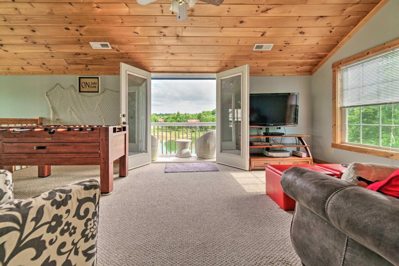 Sevierville Lake House With Deck And Foosball Table! エクステリア 写真